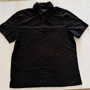 Alfani Black Polo Shirt